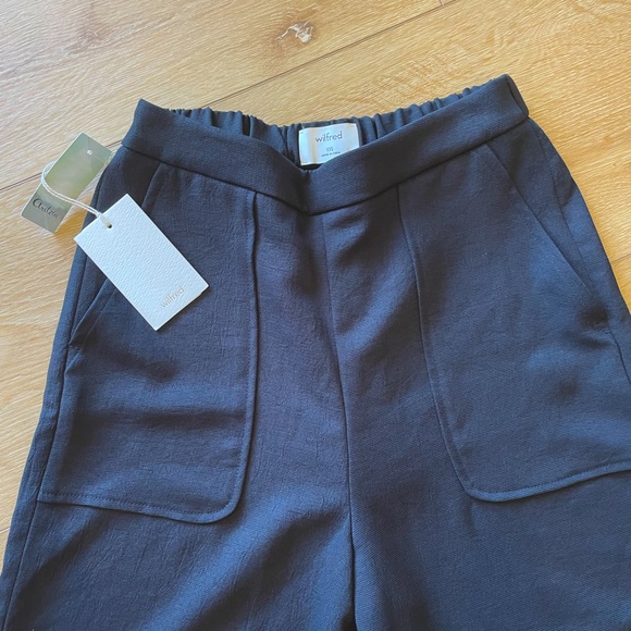 Wilfred Boissier Noir Wide Leg Culotte/Pant. NWT - Picture 10 of 11